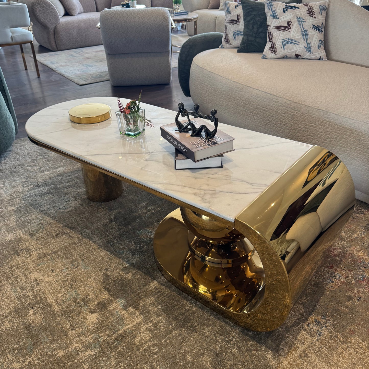 The Zenith: Luxury Sculptural Coffee Table