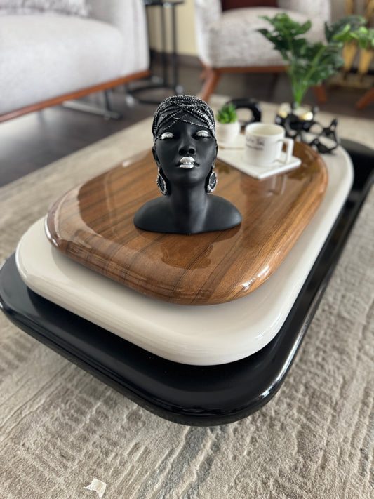 The Orbit: 360 Swivel Rotating Coffee Table