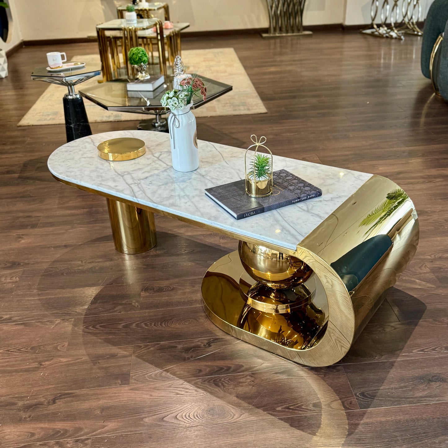 The Zenith: Luxury Sculptural Coffee Table