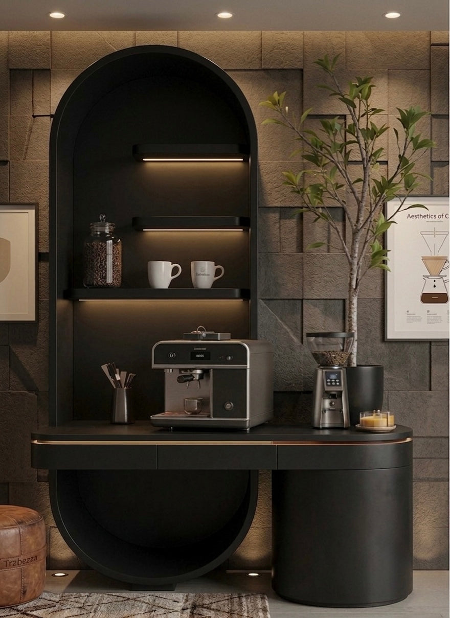 The Arch: Premium Oak Coffee Corner