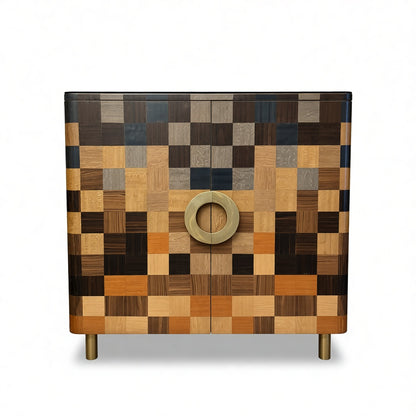 The Mosaic: Marquetry Shoe Cabinet
